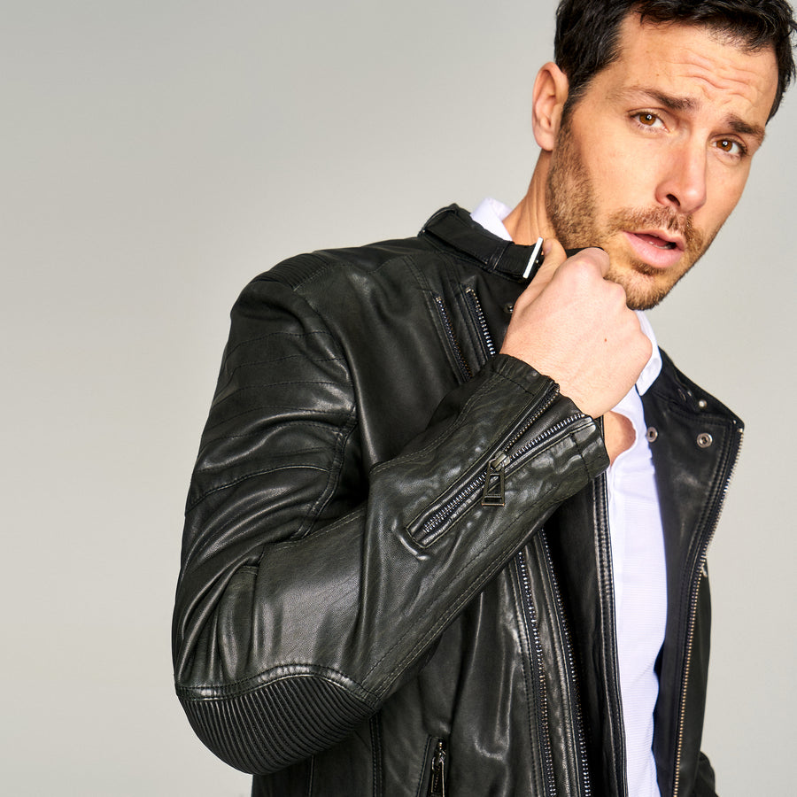 Kidd Men's Leather Jacket