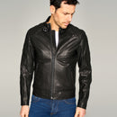 Lebron Men's Leather Jacket | Derimod