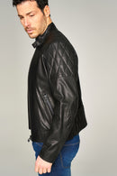Lebron Men's Leather Jacket | Derimod