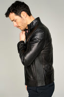 Derek Men's Leather Jacket | Derimod
