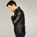 Derek Men's Leather Jacket | Derimod