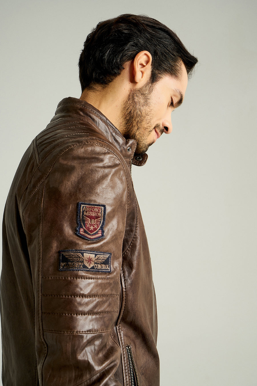Off Limits Men's Leather Jacket