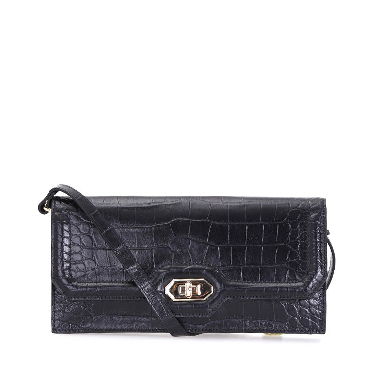 Croco Women's Leather Bag 17WBD2303E3 | Derimod