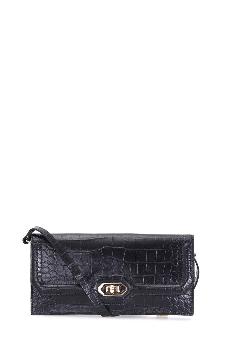 Croco Women's Leather Bag