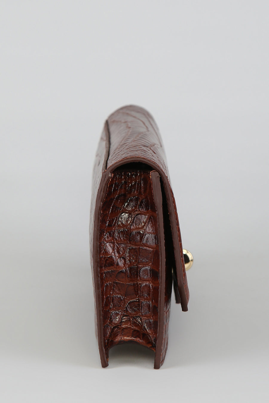 Croco Tan Women's Leather Bag