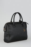 Kadın Siyah Suni Deri Kol Çantası | Derimod