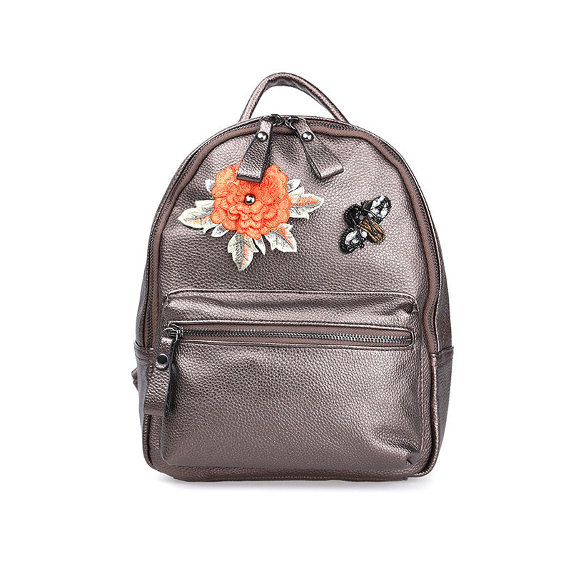 Kadın Gri Suni Deri Çanta 17WBD254218 | Derimod