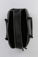 Kadın Siyah Suni Deri Çanta | Derimod