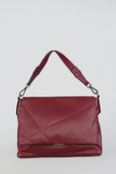 Kadın Bordo Suni Deri Omuz Çantası | Derimod