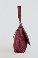 Kadın Bordo Suni Deri Omuz Çantası | Derimod