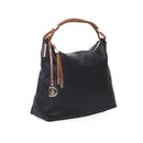 Kadın Siyah Suni Deri Omuz Çantası | Derimod