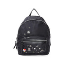 Women's Black Synthetic Leather Backpack | Derimod