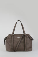 Kadın Gri Suni Deri Kol Çantası | Derimod