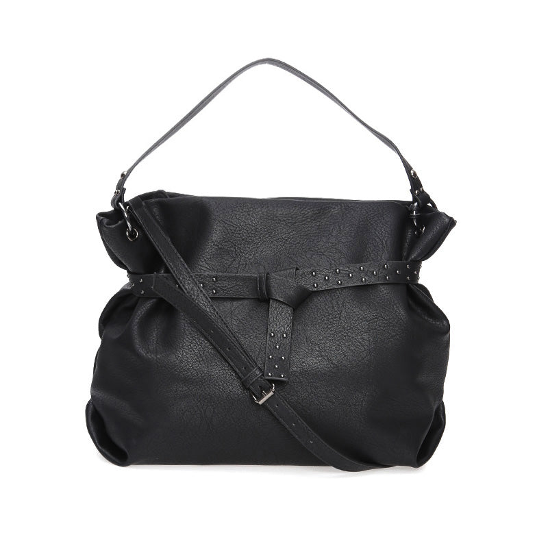 Kadın Siyah Suni Deri Omuz Çantası 17WBD272318 | Derimod