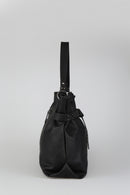 Kadın Siyah Suni Deri Omuz Çantası | Derimod