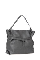 Kadın Gri Suni Deri Omuz Çantası | Derimod