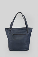 Kadın Lacivert Suni Deri Omuz Çantası | Derimod