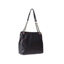 Women's Leather Shoulder Bag with Chain Handle | Derimod