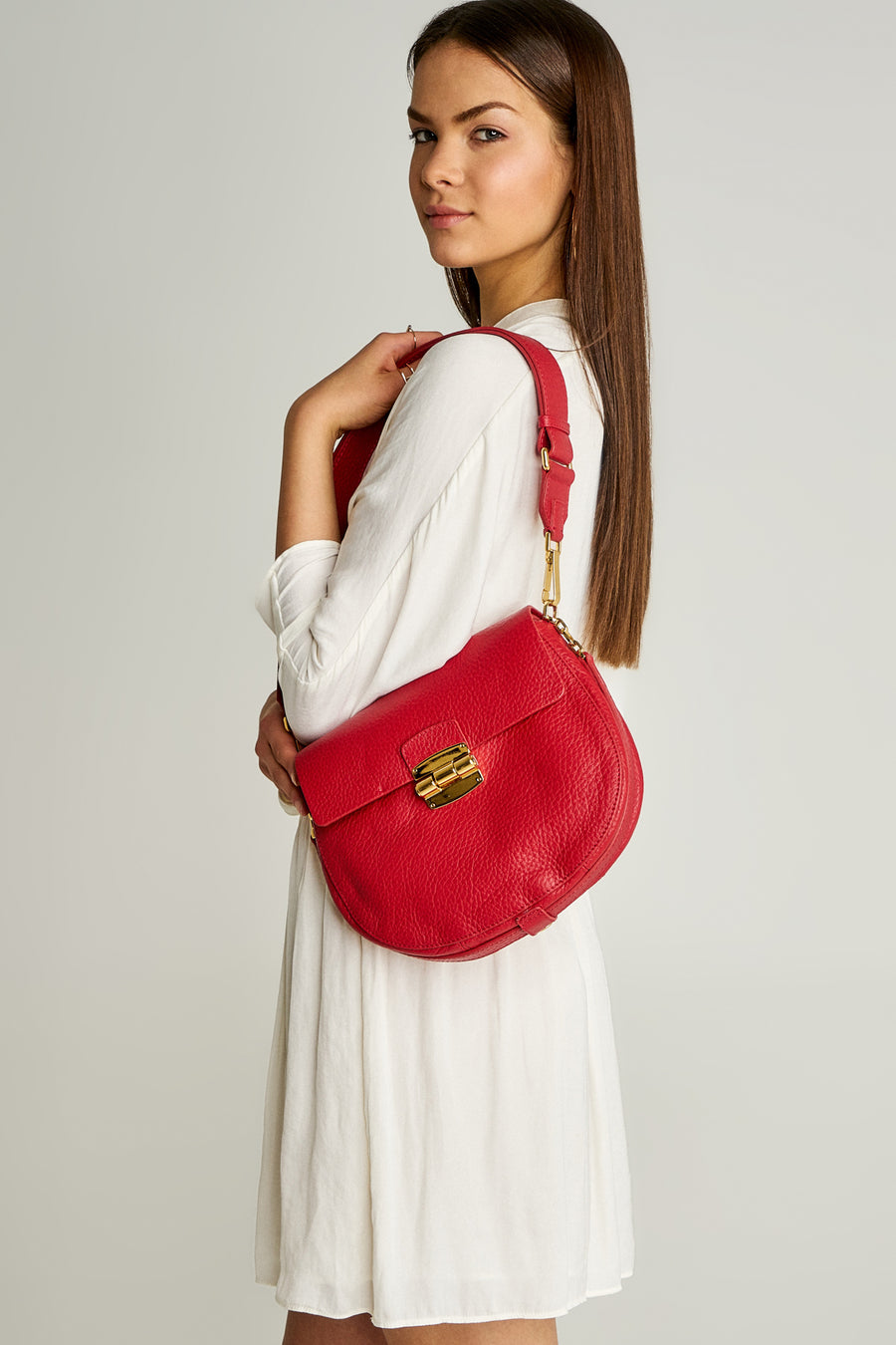 Red Women's Shoulder Bag
