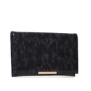 Navy Blue Patent Leather Women's Portfolio | Derimod