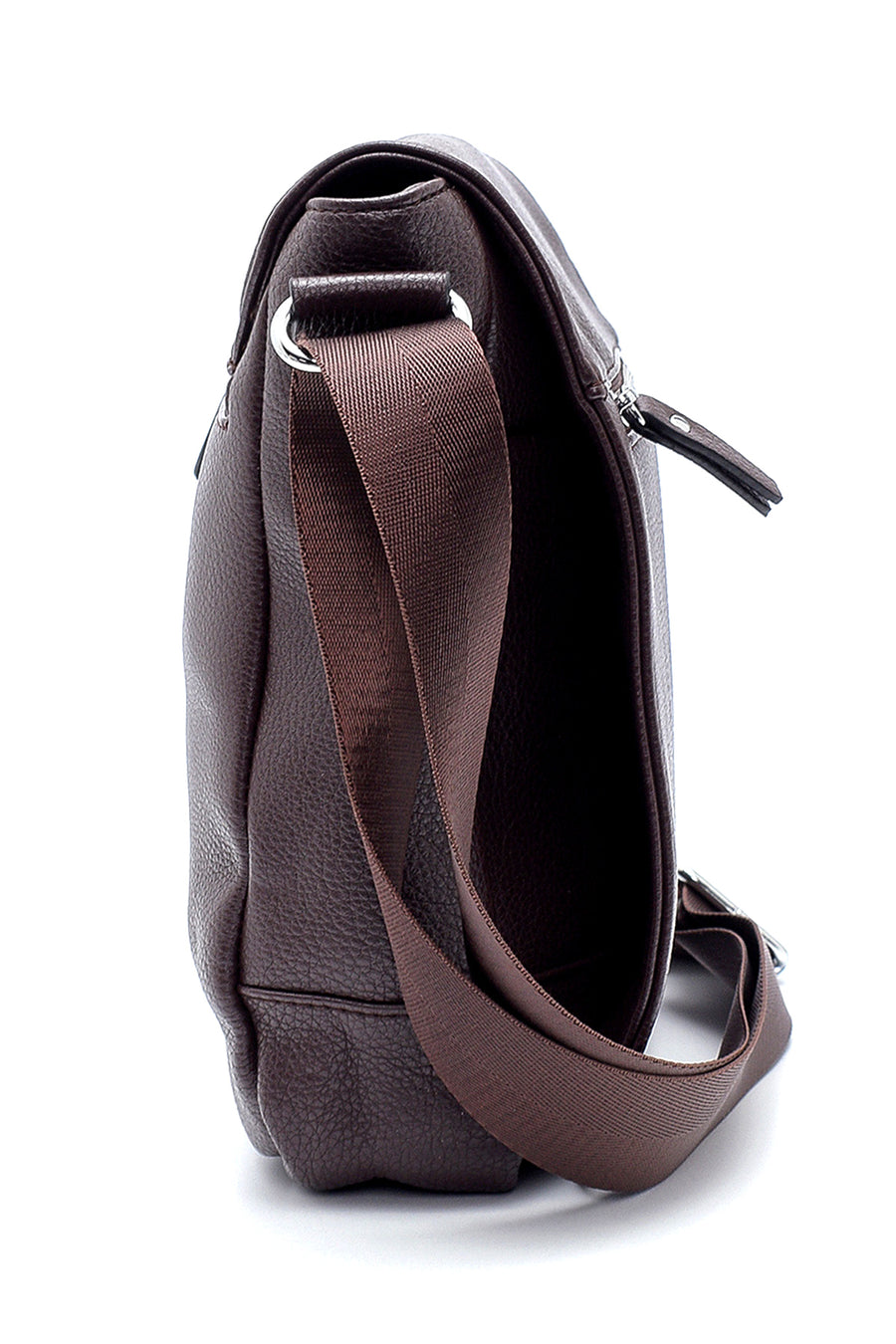 Men's Brown Messenger Bag