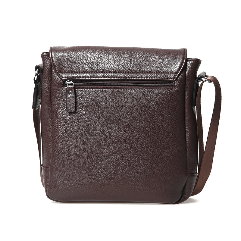 Men's Brown Messenger Bag