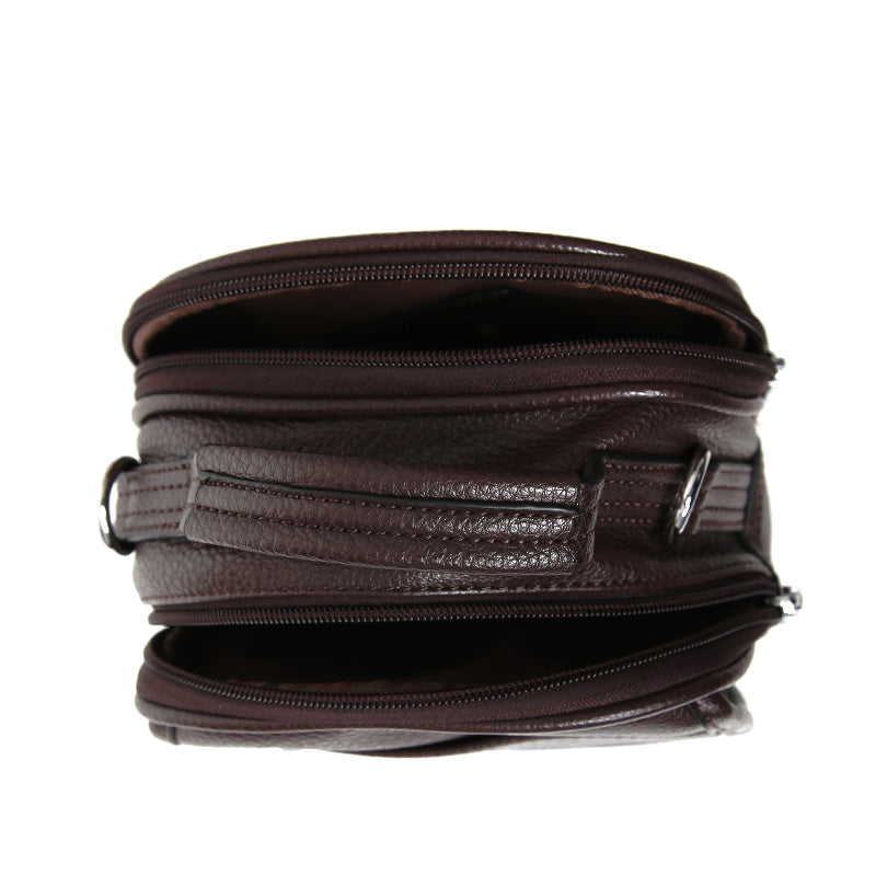 Men's Brown Leather Bag
