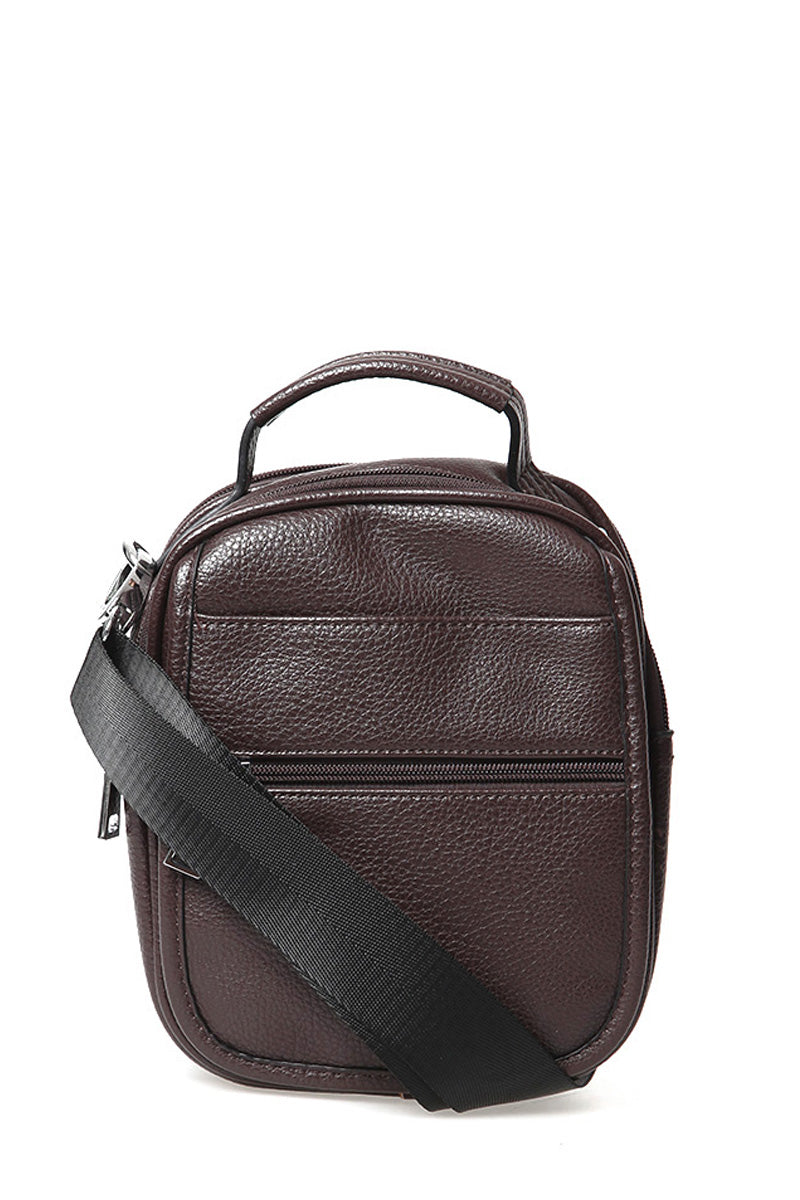 Men's Brown Leather Bag