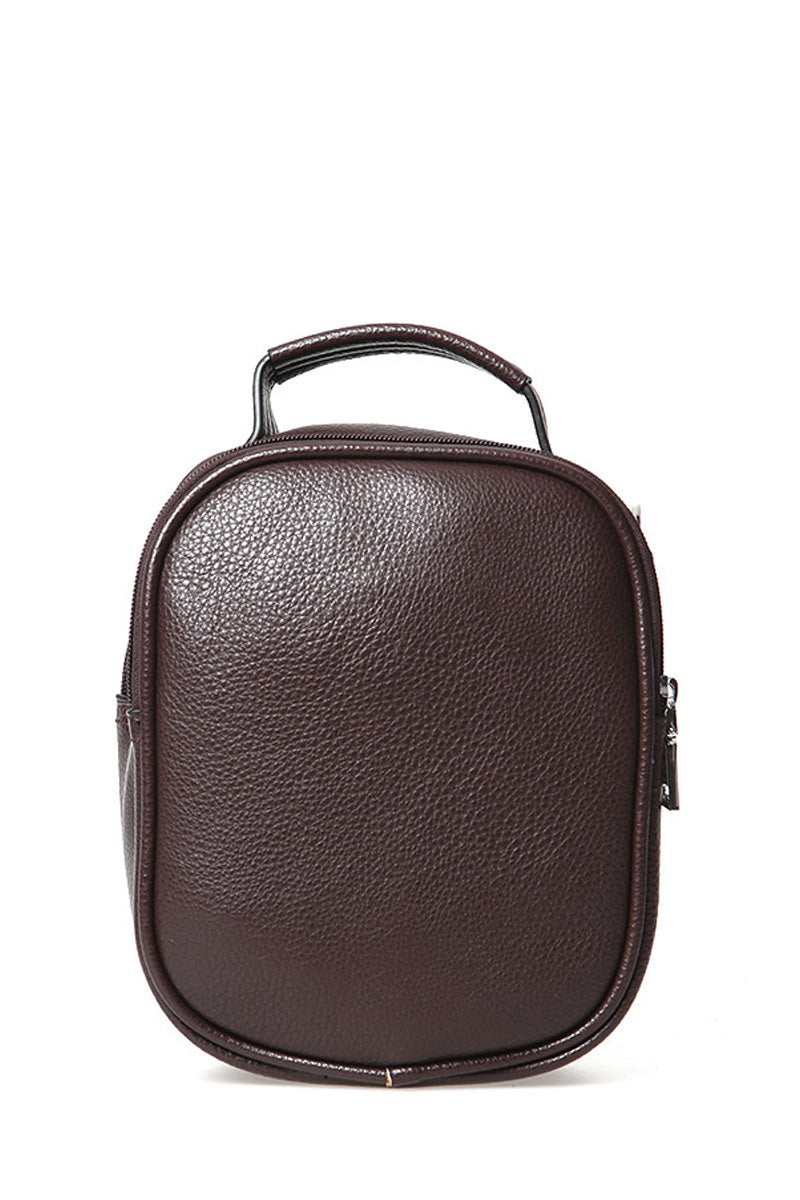 Men's Brown Leather Bag