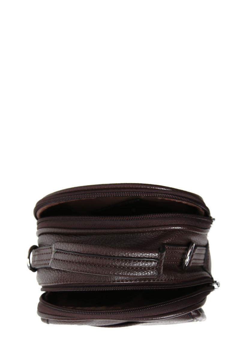Men's Brown Leather Bag