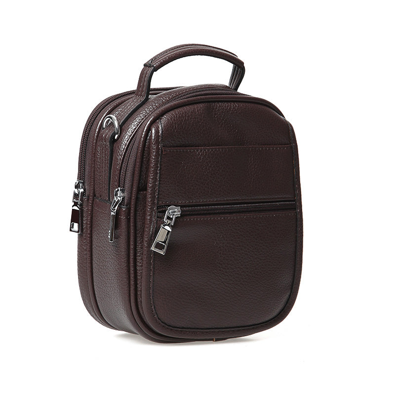 Men's Brown Leather Bag