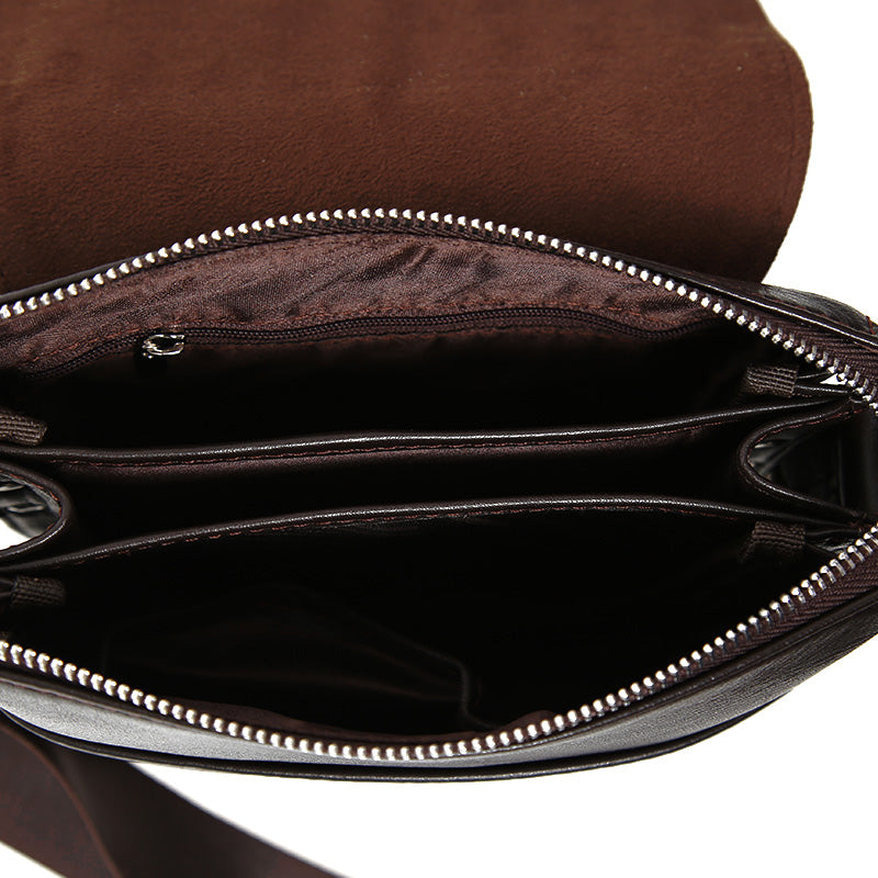 Men's Brown Leather Bag