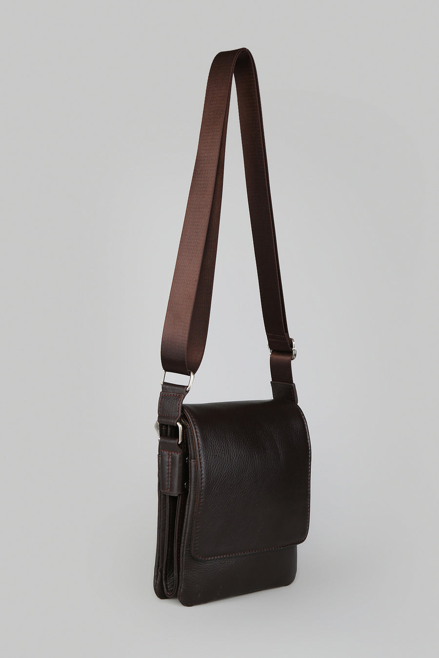 Men's Brown Leather Bag