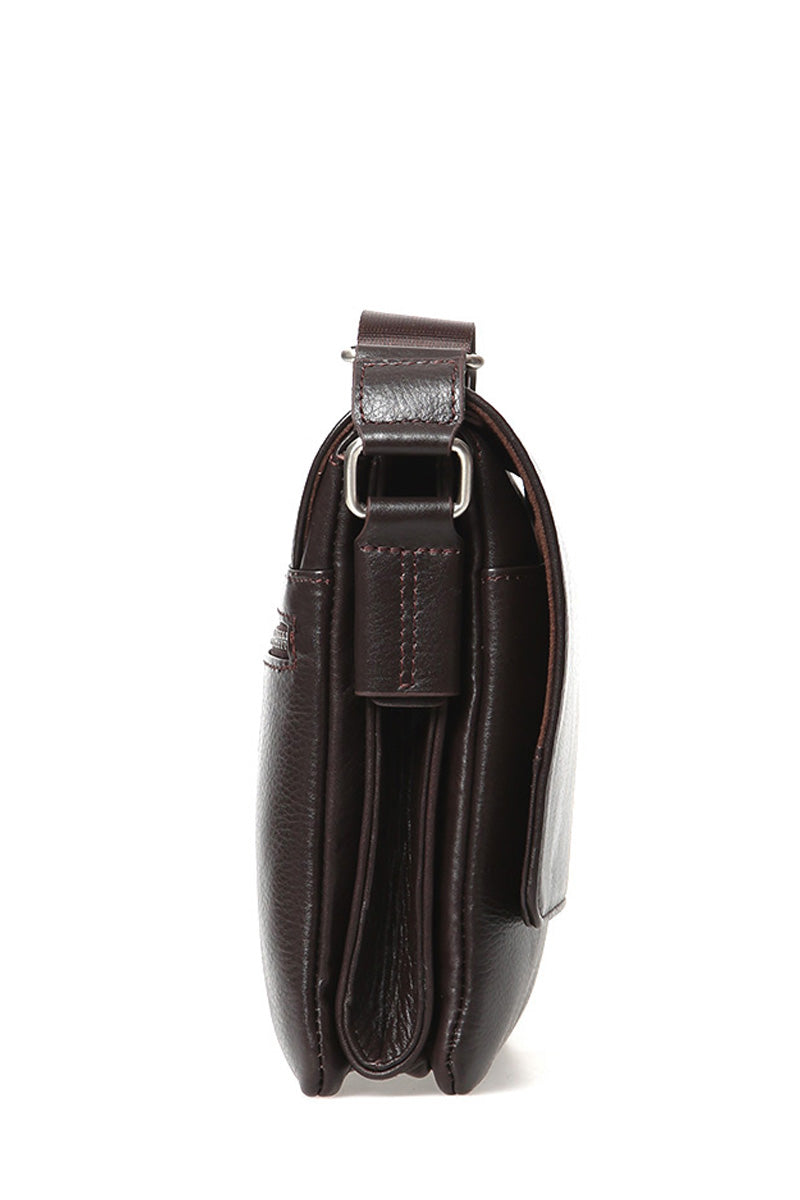 Men's Brown Leather Bag