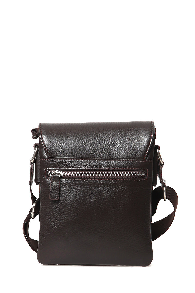 Men's Brown Leather Bag