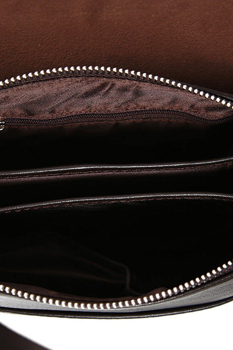 Men's Brown Leather Bag