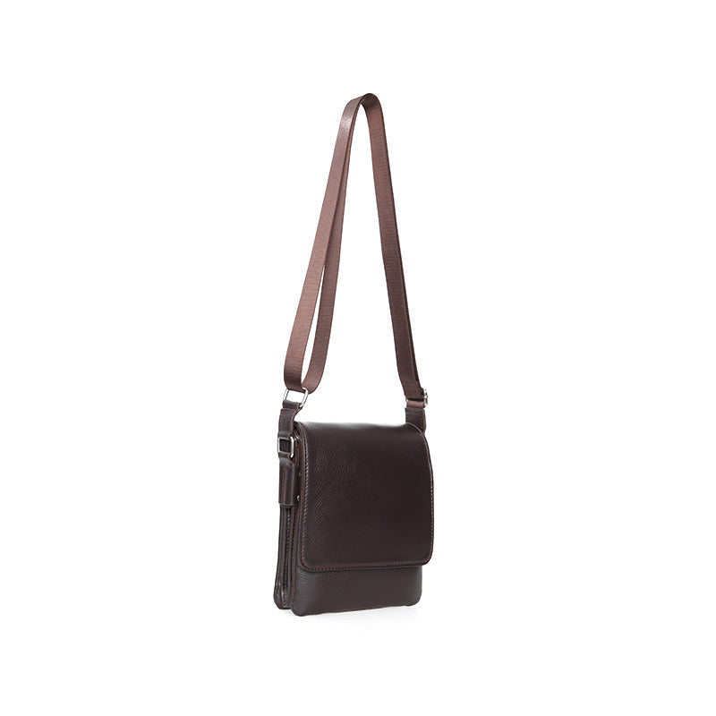 Men's Brown Leather Bag