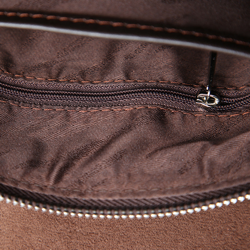 Men's Brown Leather Bag