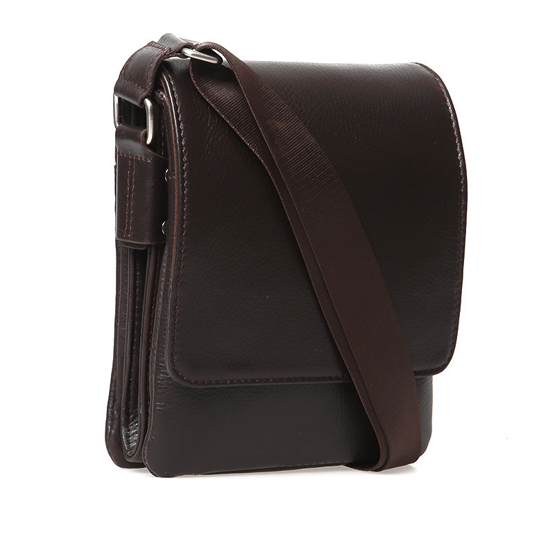 Men's Brown Leather Bag