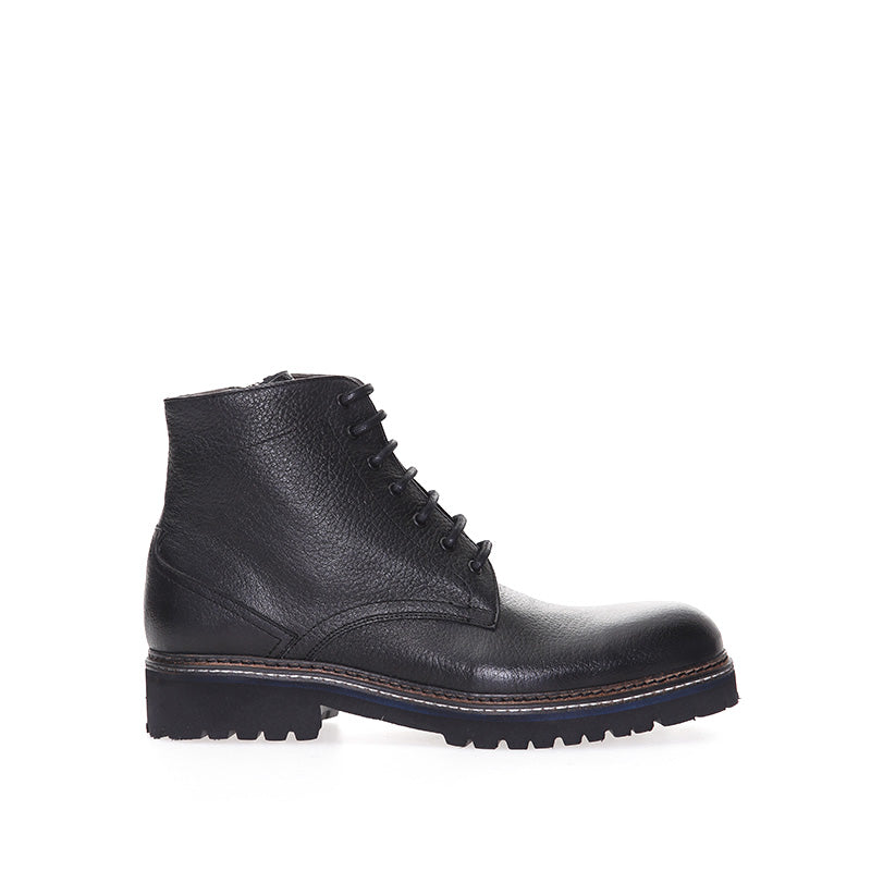 Men's Black Leather Boot