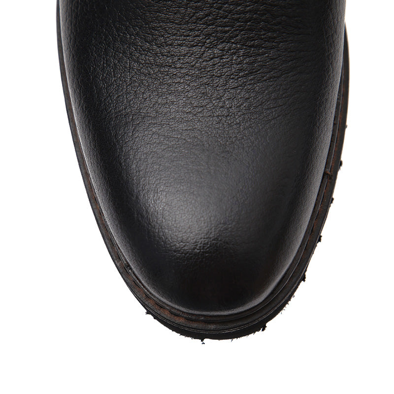 Men's Black Leather Boot