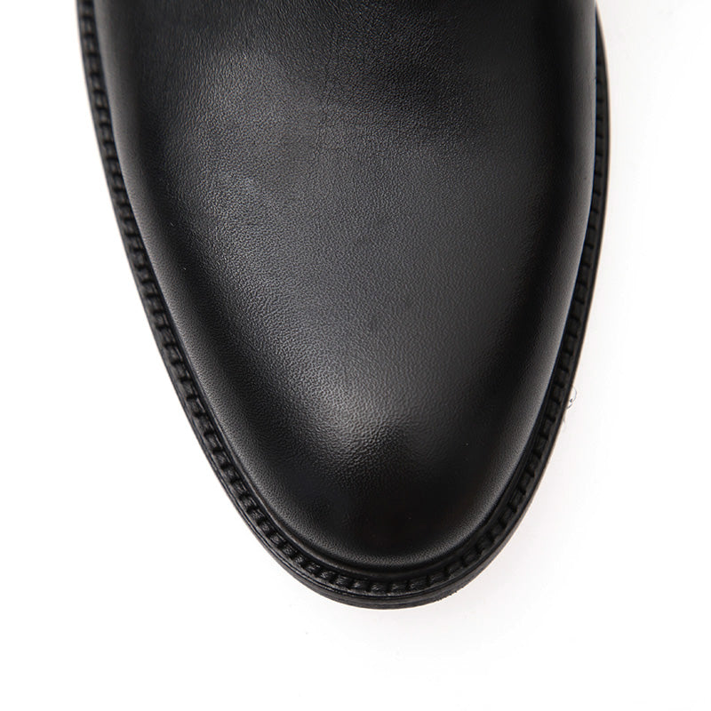 Men's Black Leather Boot