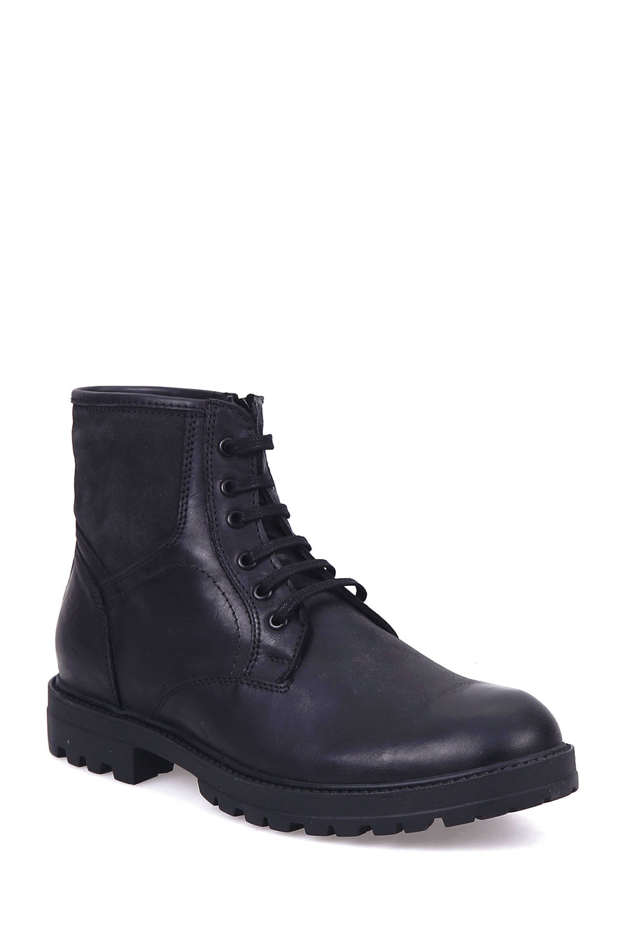 Men's Black Leather Boot