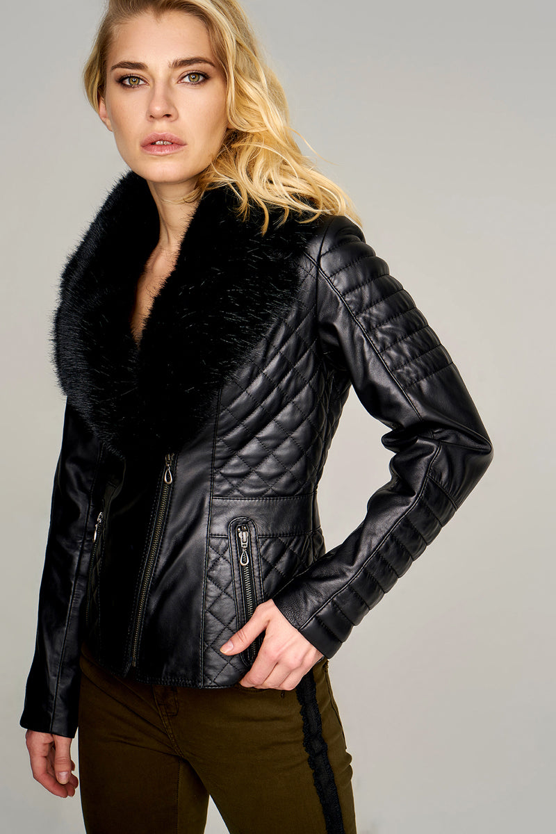 Gemma Women's Leather Jacket