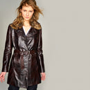 Sandra Women's Leather Jacket | Derimod