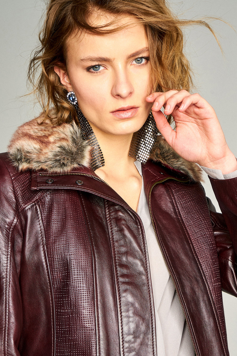 Rachel Women's Leather Jacket