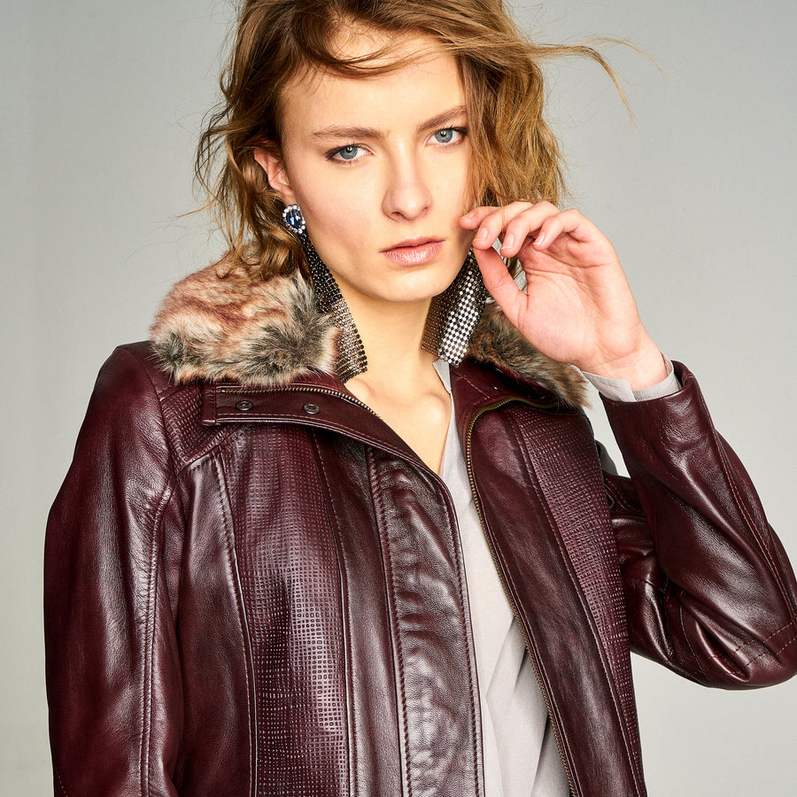 Rachel Women's Leather Jacket