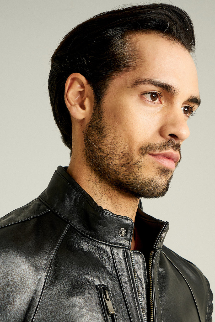 Bono Men's Leather Jacket