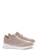 Erkek Vizon Süet Deri Sneaker | Derimod