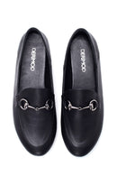 Kadın Deri Tokalı Loafer | Derimod